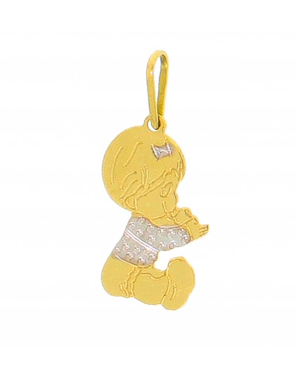 Pingente menina bebê - 0030301